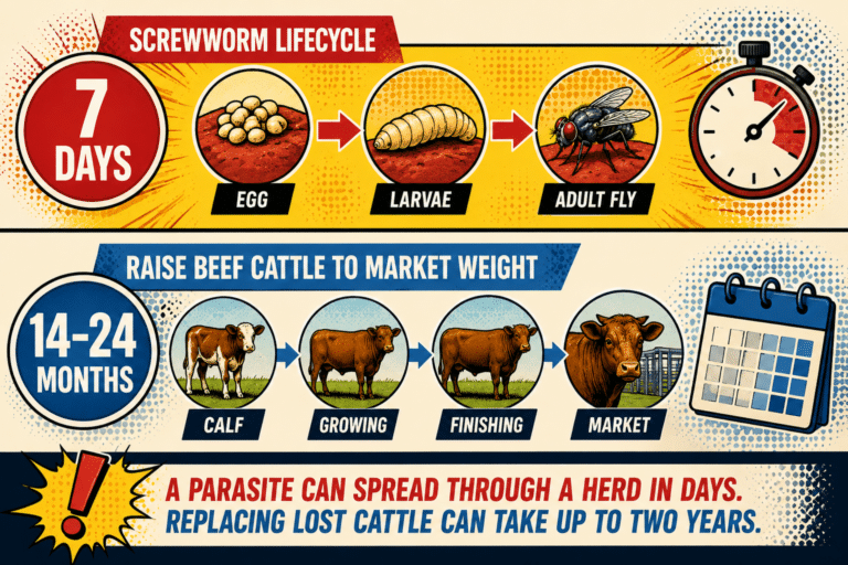Flesh-Eating Screwworm Raises New Concerns for U.S. Beef Production