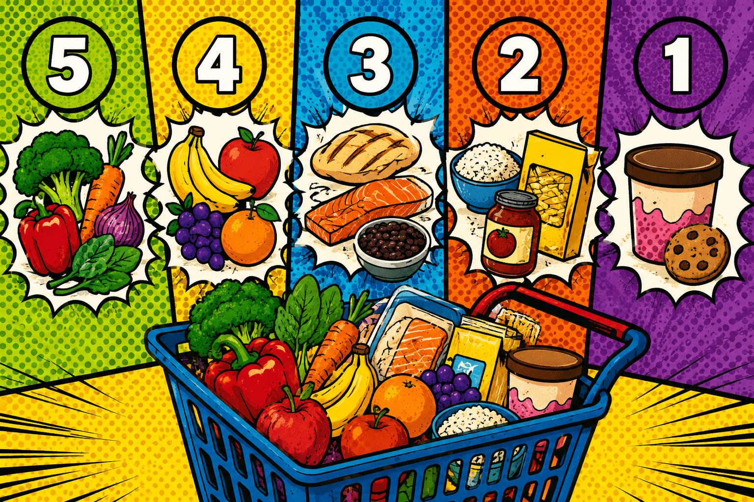 What Is the 5-4-3-2-1 Grocery Rule?