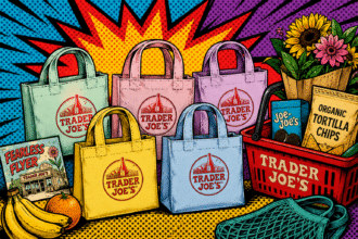 Trader Joe's tote bag