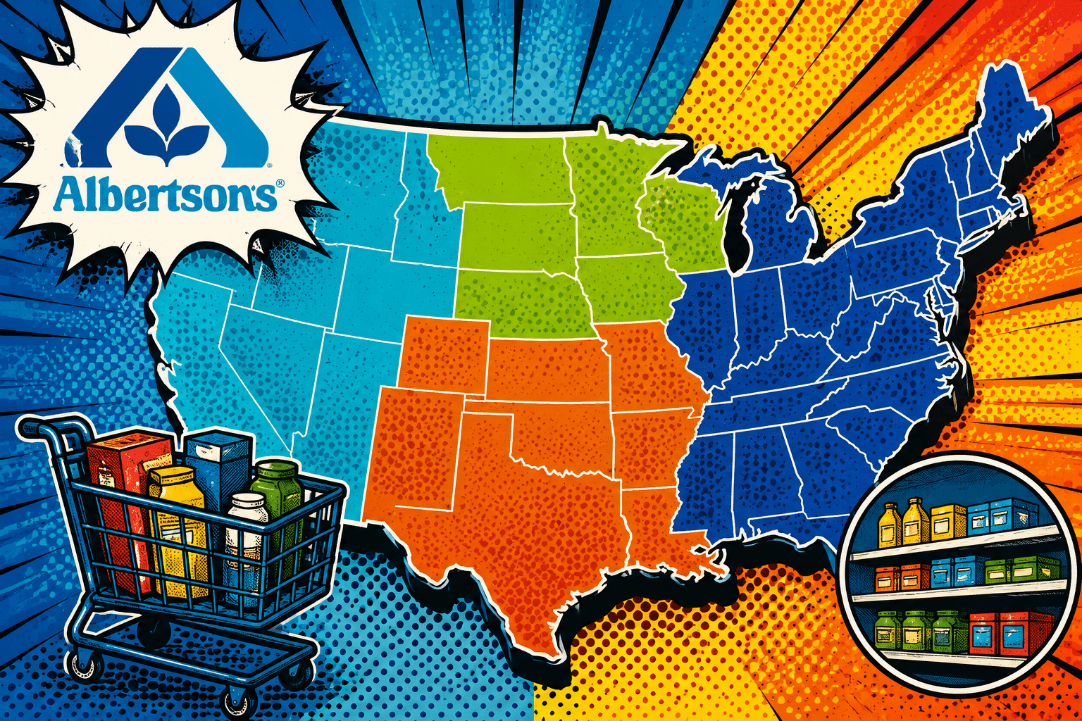 albertsons restructures