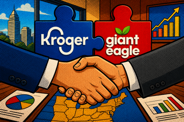 kroger giant eagle deal