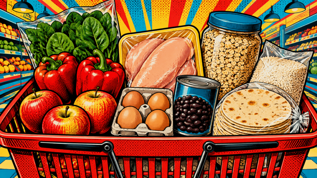 3-3-3 rule for grocery shopping