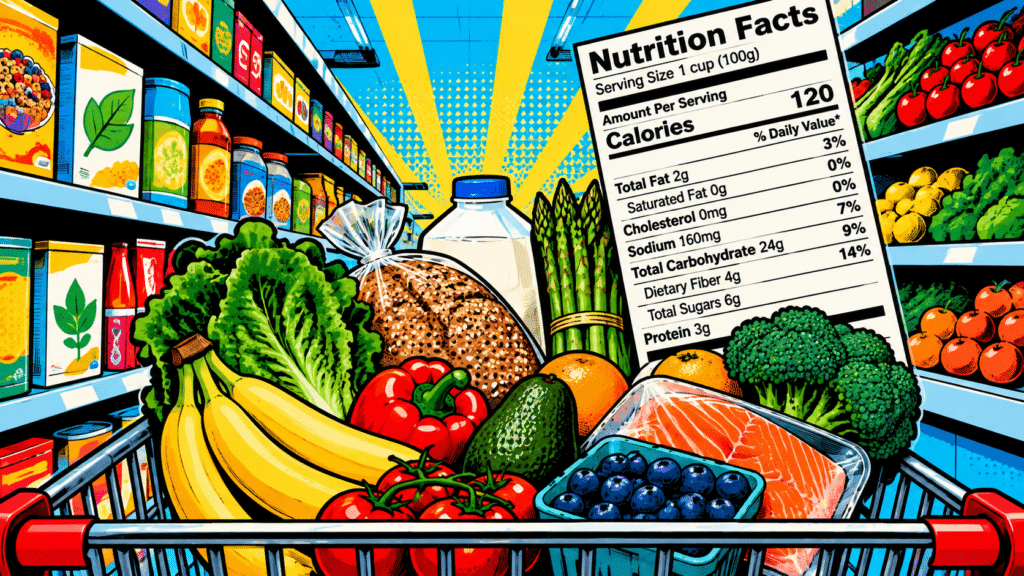 how to find healthy foods in the grocery store