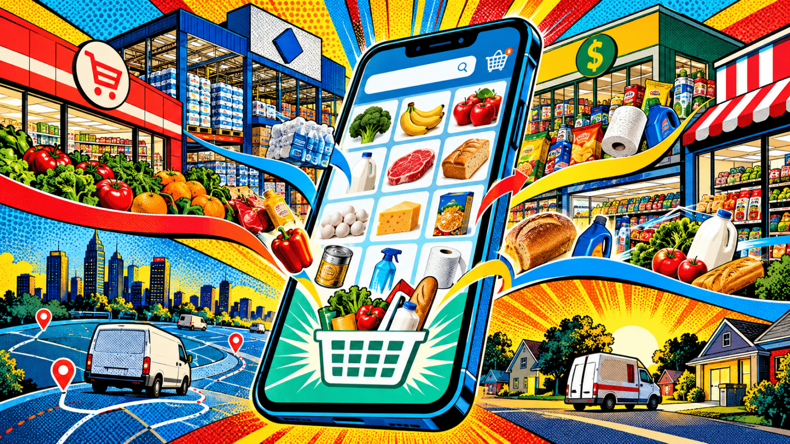 grocery delivery apps and customer relationships
