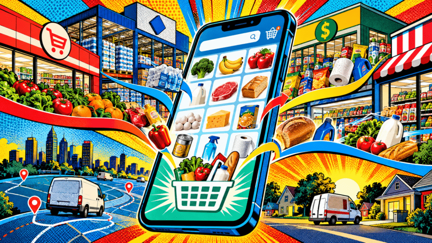 grocery delivery apps and customer relationships