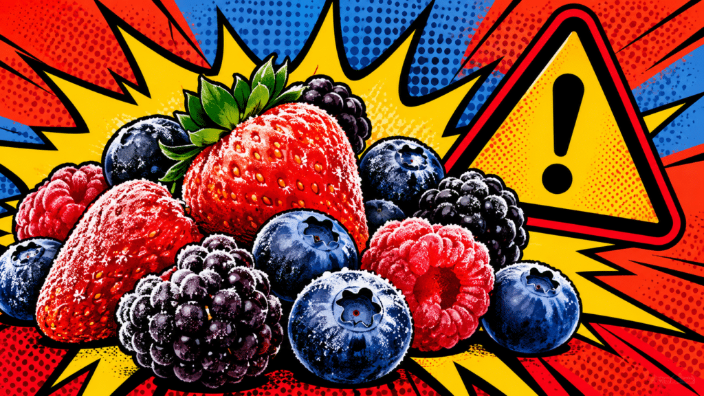 frozen berry recall
